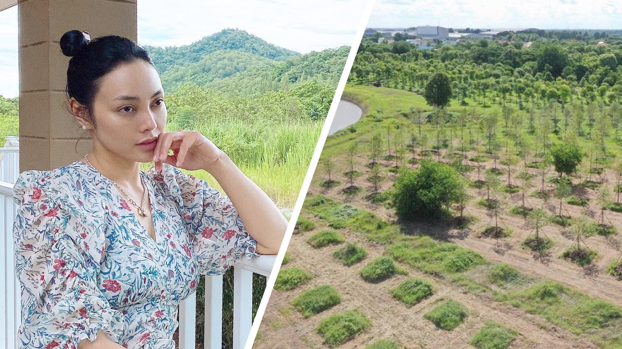 เปิดภาพไร่เบญจรงคกุลของ ตั๊ก บงกช-เจ้าสัวบุญชัย อาณาจักรสีเขียว 800 ไร่ 