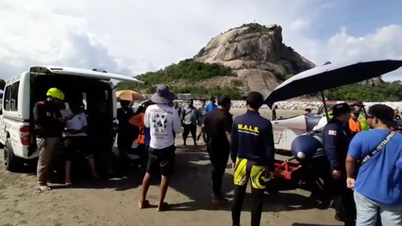 ไม่มีปาฏิหาริย์ หนุ่มตกหมึกเรือล่มที่หายไป พบเป็นศพลอยกลางทะเลหัวหิน 