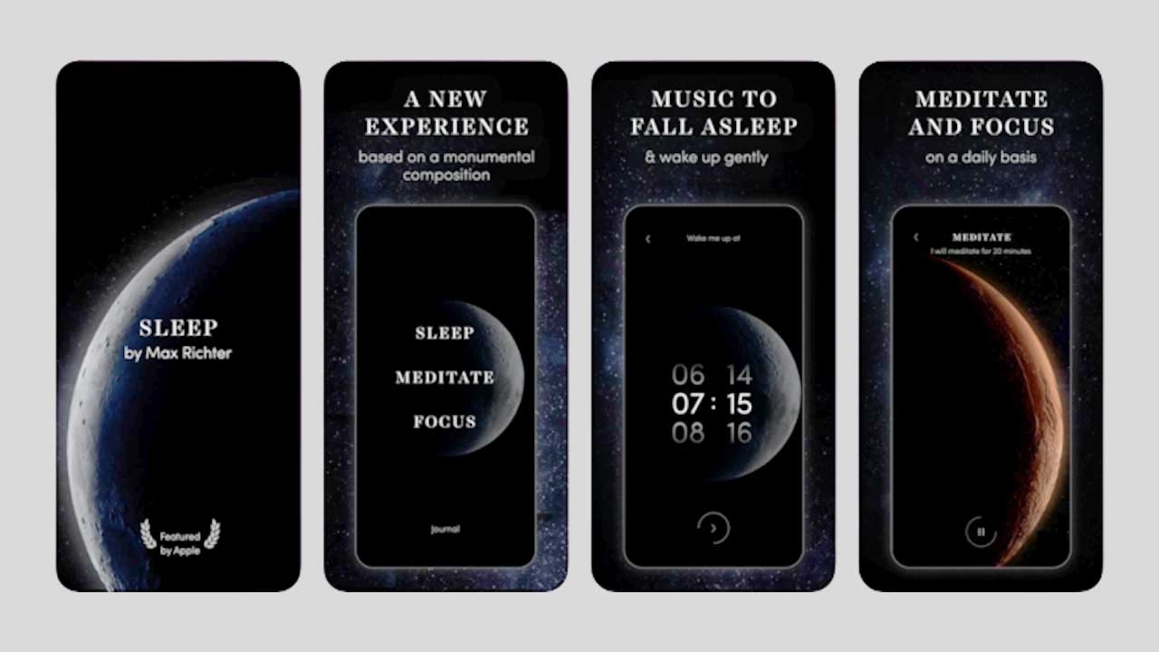 SLEEP by Max Richter แอปพลิเคชันช่วยให้การนอนหลับที่ดีขึ้น