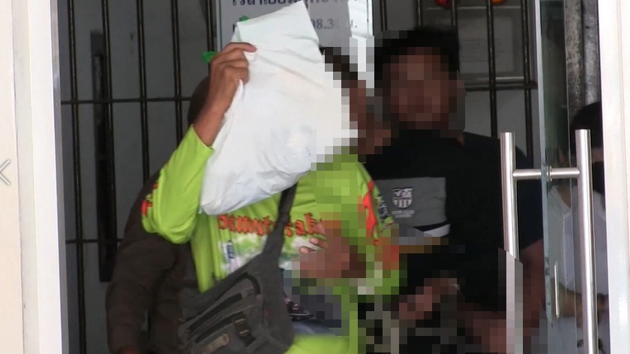 ตร.บางเสาธง คุมตัว "บังเจ" ส่งศาลสมุทรปราการฝากขังคดีอนาจาร ด.ญ.6ขวบ