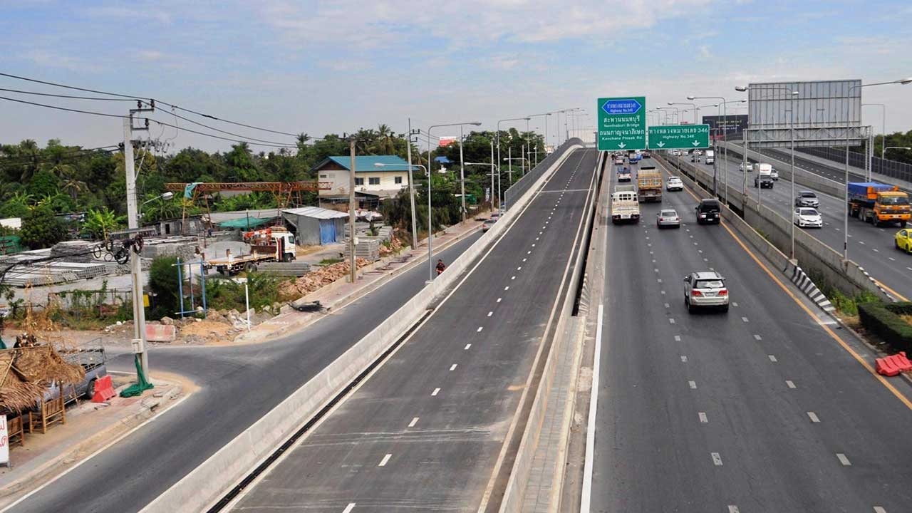 ทางหลวงชนบทยกเลิกให้ใช้เขตทางฟรี ใต้ดินบนดินลอยฟ้าเก็บเงินหมด