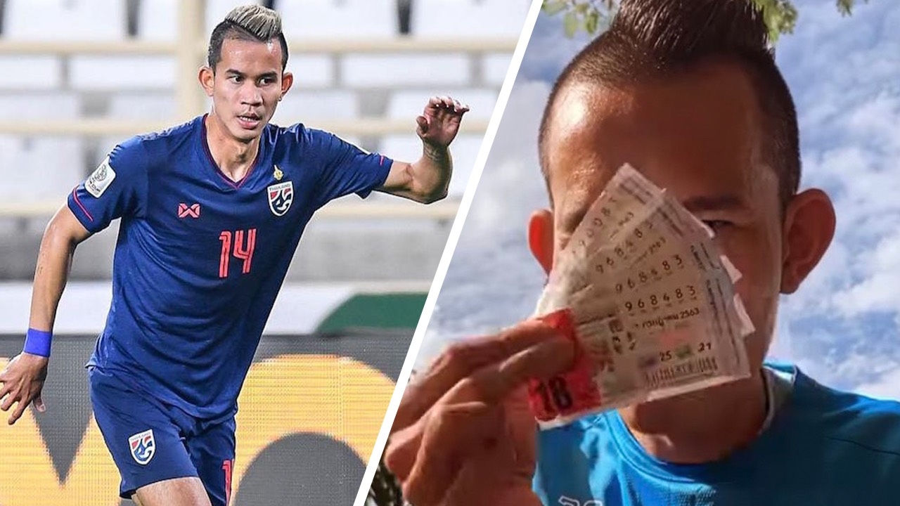 "แคมป์" สรรวัชญ์ เฮง ถูกลอตเตอรี่ เลขท้าย 2 ตัว รับ 8,000 บาท