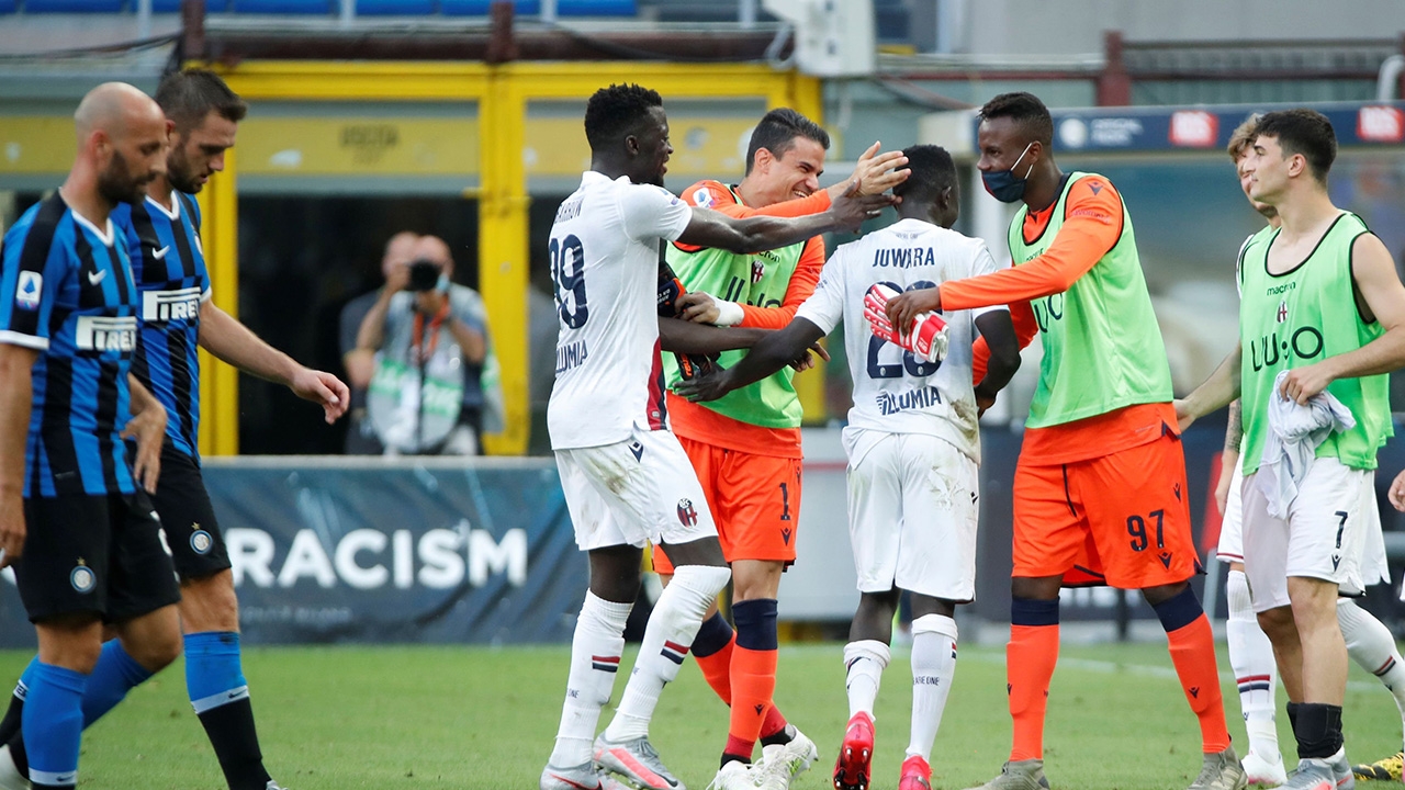 โบโลญญาทำแสบ บุกน็อก อินเตอร์ 2-1 ศึกกัลโช เซเรียอา