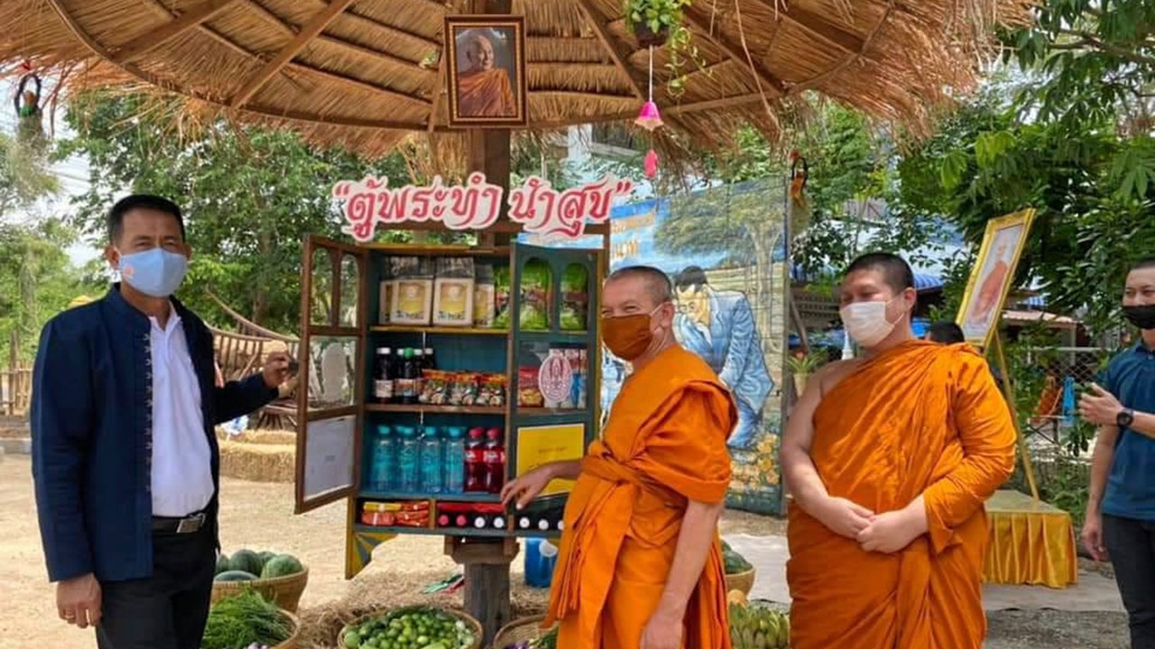 นํ้าใจพระสงฆ์ไทยยุคโควิด-19 ลามทุ่ง