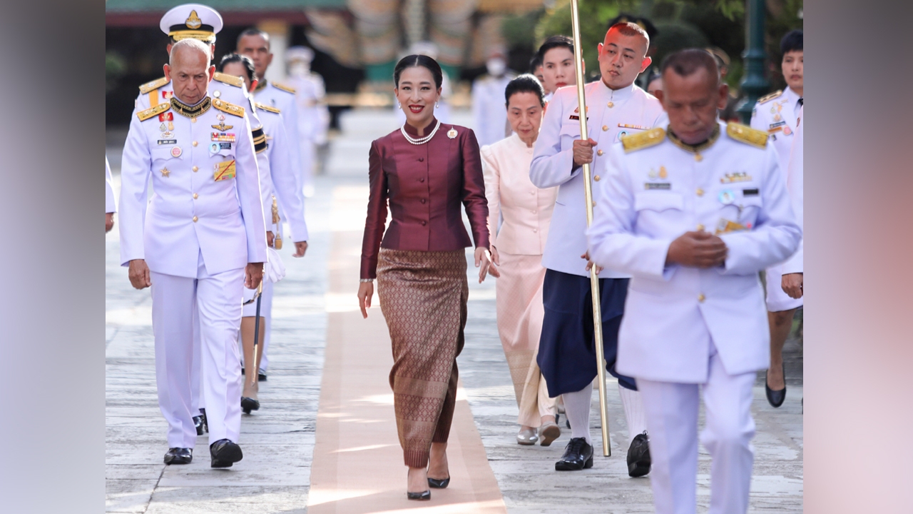 กรมหลวงราชสาริณีสิริพัชร เสด็จแทนพระองค์ ไปในการพระราชพิธีทรงบำเพ็ญพระราชกุศล