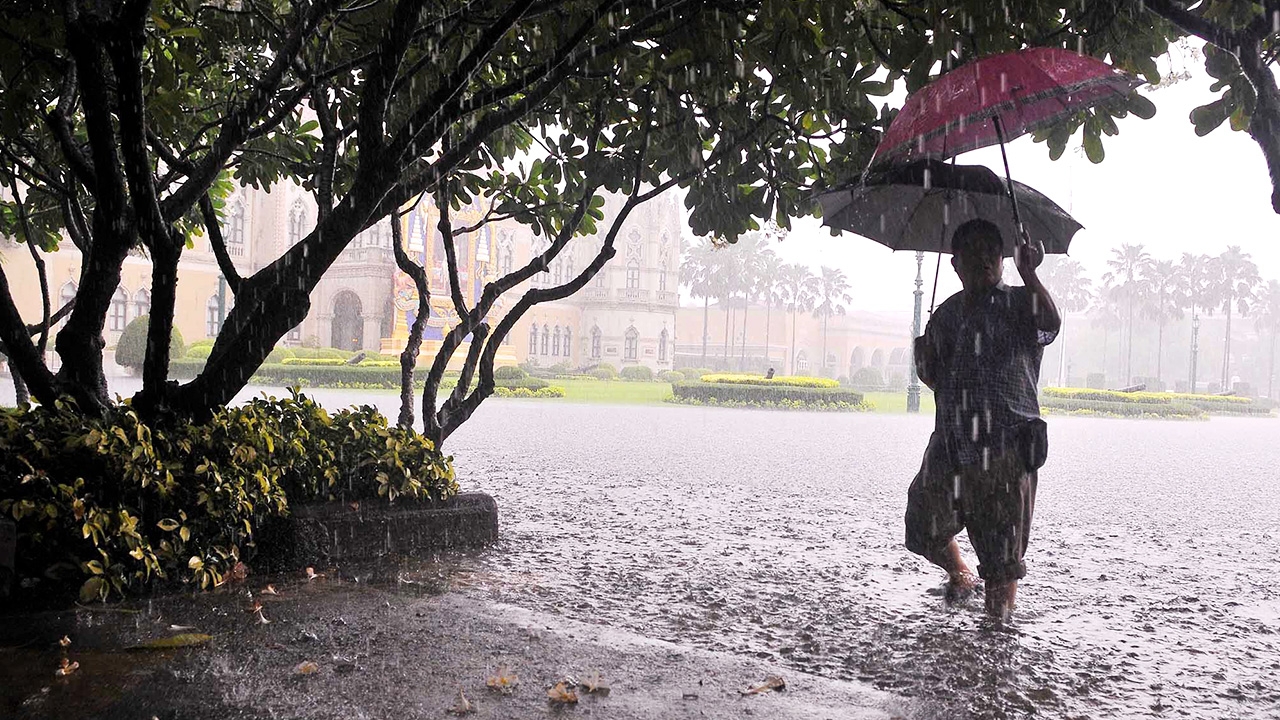 สภาพอากาศวันนี้ ทั่วไทยเฮ มรสุมอ่อนกำลัง ฝนลดทุกภาค กทม.ตก 30%