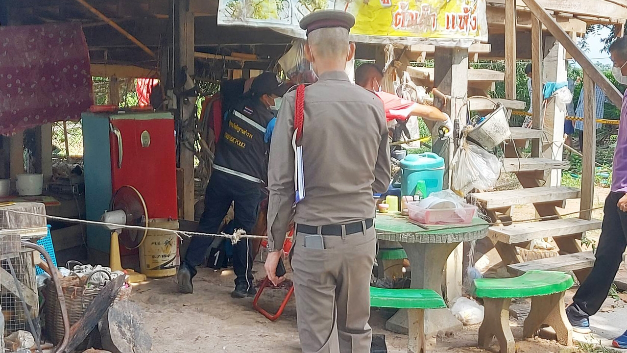 "พ่อกินข้าว" เรียกไม่ตอบ ลูกสาวสุดช็อก พบเป็นศพถูกทุบหัวแบะ คาเปลญวน