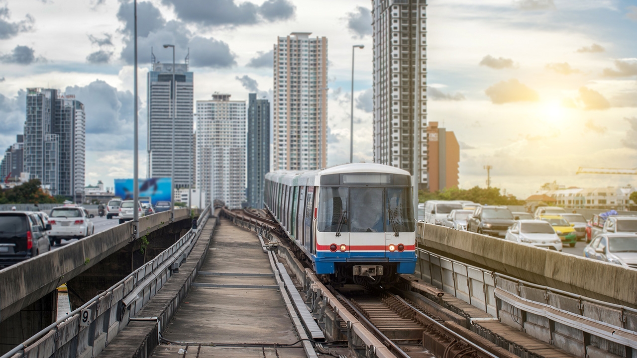 ที่ดินตามแนวรถไฟฟ้าขึ้นพรวดๆ “คูคต-ลำลูกกา” แชมป์เพิ่มสูงสุด