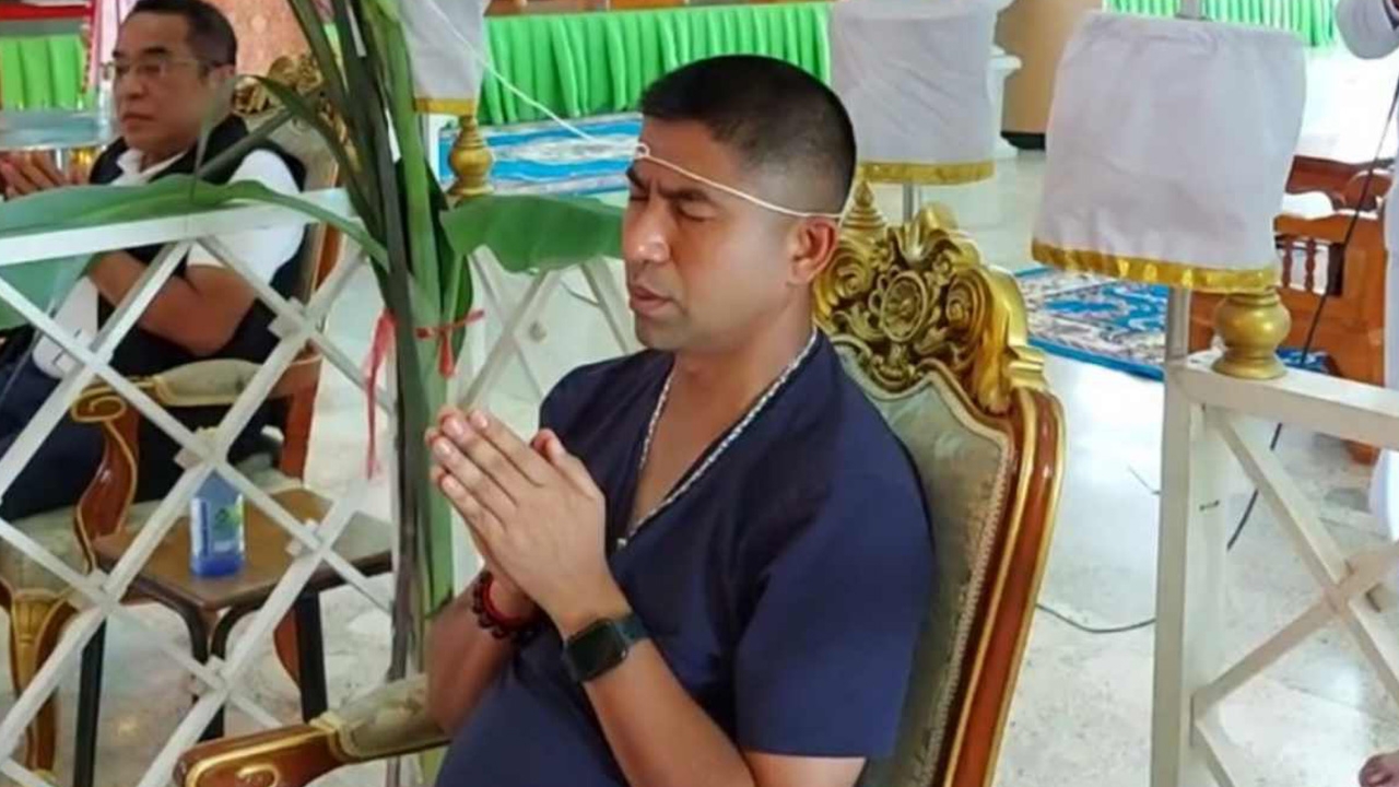 บิ๊กโจ๊ก เข้าวัดเสริมดวง ปล่อยนกปล่อยปลา ขอกลับเป็นตำรวจอีกครั้ง