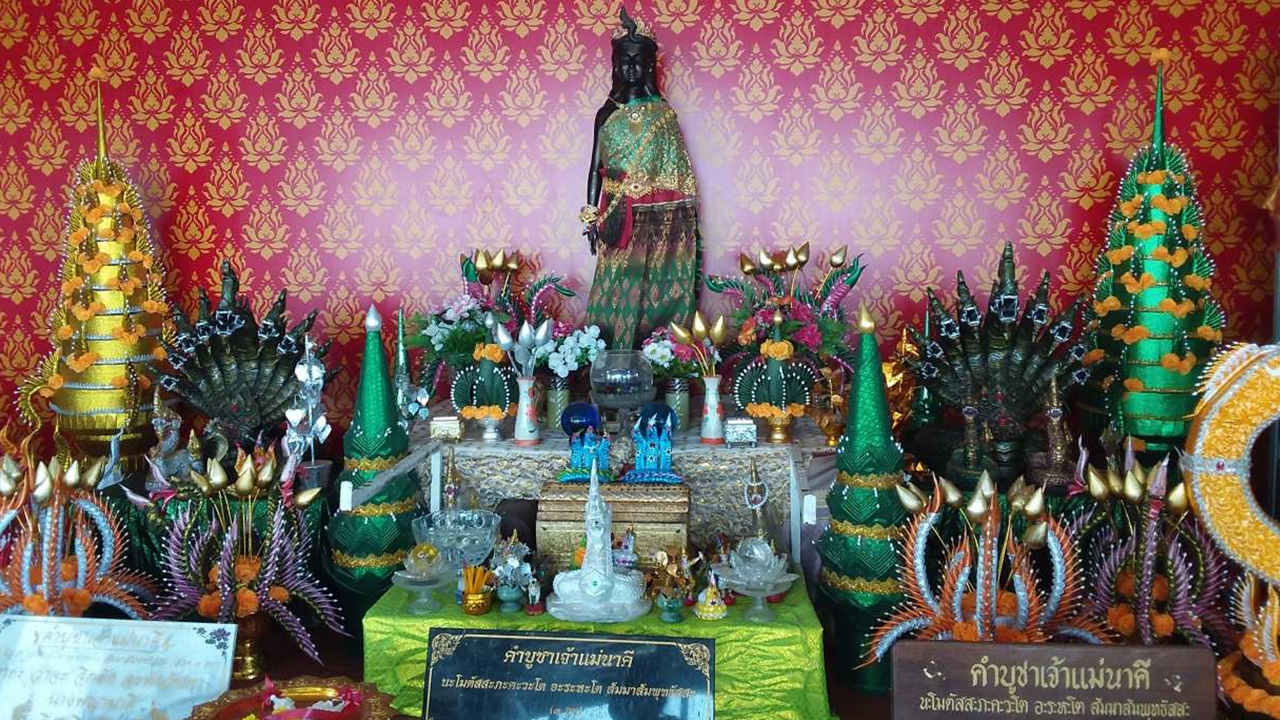 คอหวยขอเลขเด็ด เจ้าแม่นาคีหลานรักปู่ศรีสุทโธ ย่าศรีปทุมมา ได้ 2 ตัวสวย