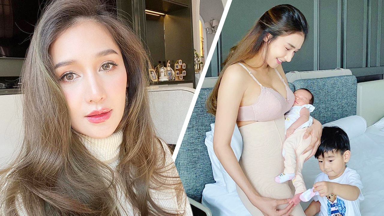 เนย โชติกา อวดความแซ่บหลังคลอดลูก 1 เดือน หุ่นเป๊ะเร็วมากแม่