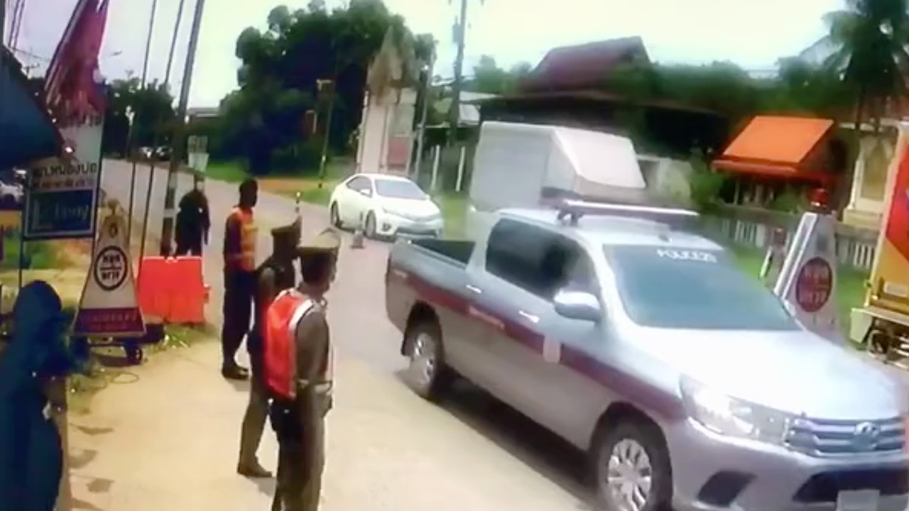 สั่งตั้ง กก.สอบตำรวจ สภ.เขาวง ปล่อยคนร้ายหยาม ชิงรถสายตรวจเผ่นหนี