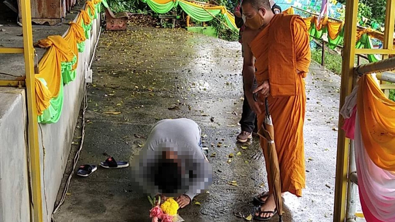 หนุ่มลัก "หลวงพ่อสัจจะ" อยู่ไม่เป็นสุขโร่คืนวัด ฝันโดนไล่ยิงนอนไม่หลับ