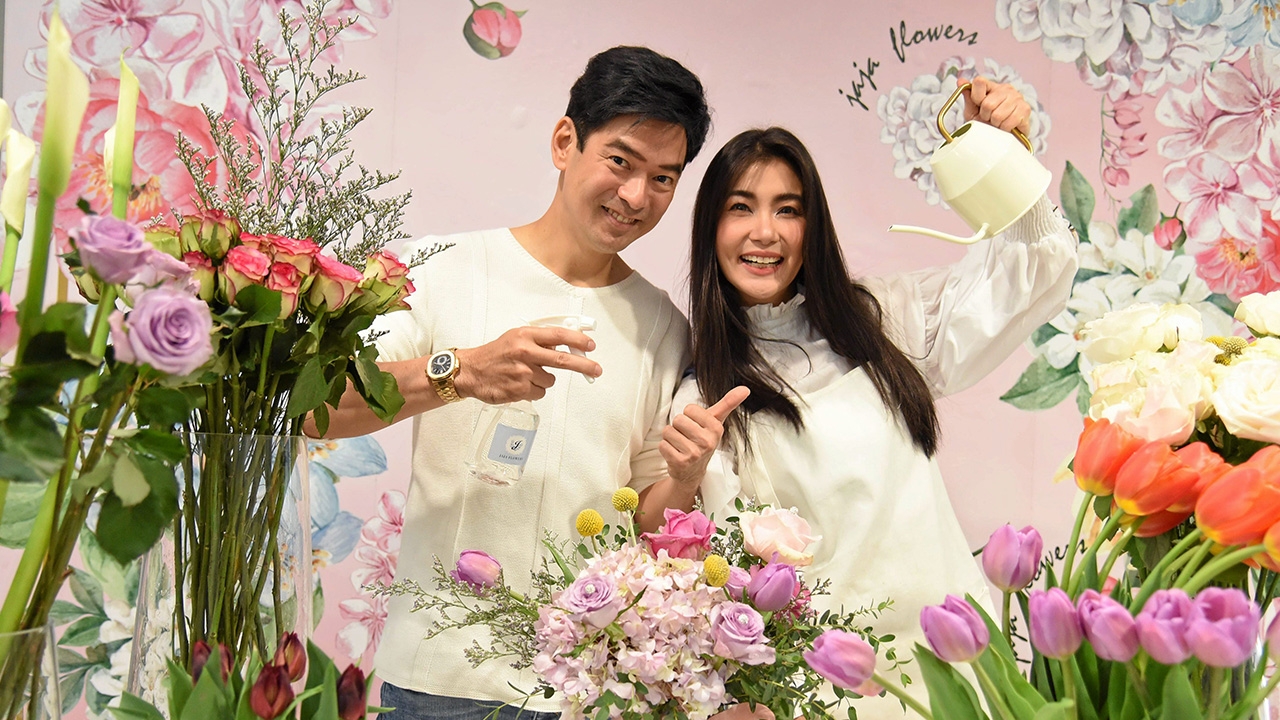 "จ๊ะจ๋า พริมรตา" สานฝันเปิดร้าน "ดอกไม้" สายซัพพอร์ต “พี่จิ๊บ” ให้กำลังใจไม่ห่าง