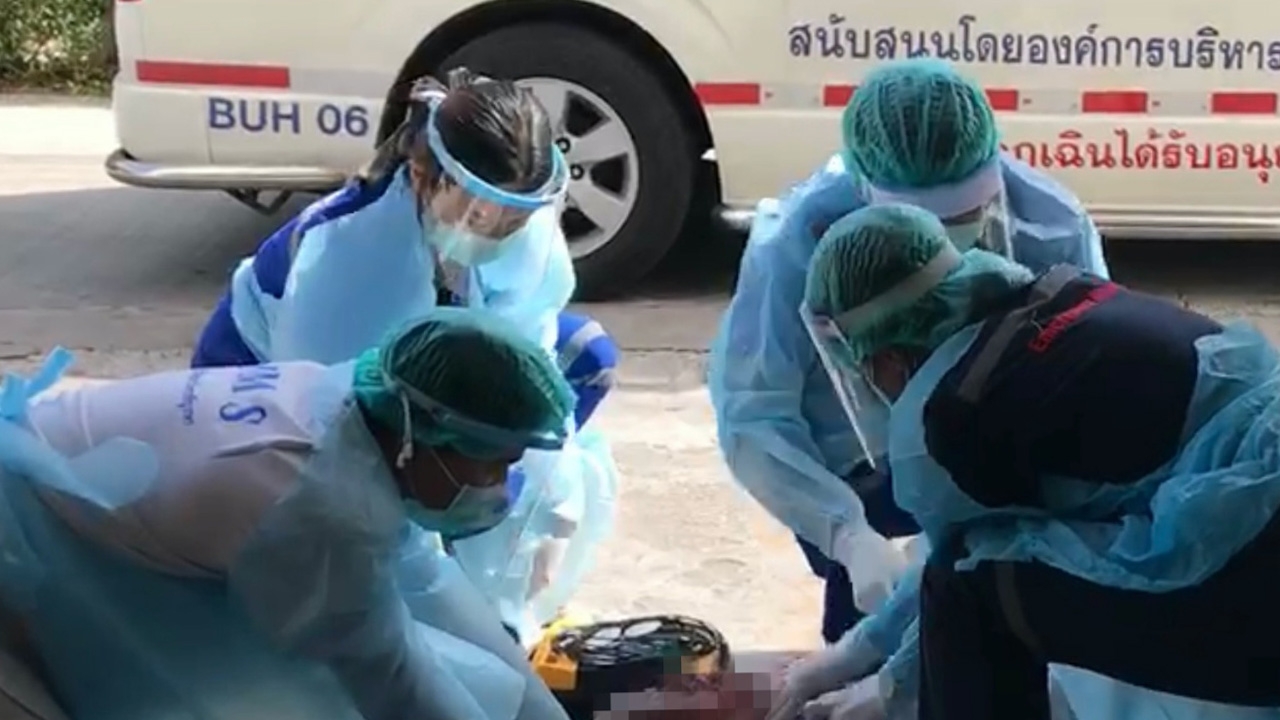 ผัวเก่าโหด ตามราวีอดีตเมีย ดักยิงผัวใหม่ล้มคว่ำคาคอนโดฯ