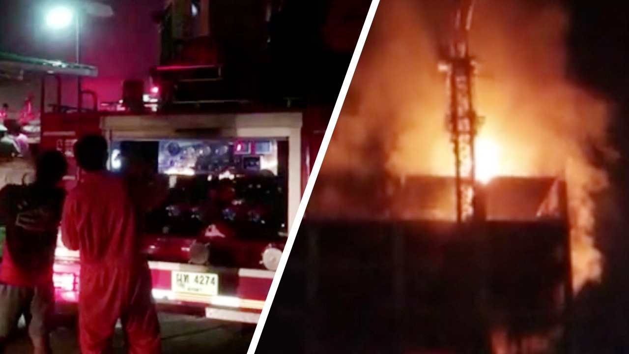 ระทึก ไฟไหม้ ตึกคณะแพทย์ ม.อ.ลามวอดชั้น 9 คาดไฟฟ้าลัดวงจร