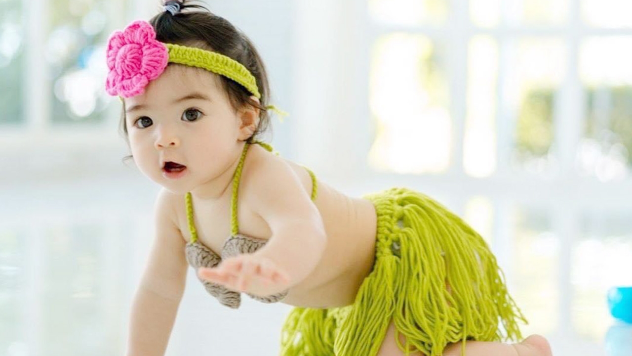 9 เดือนแล้ว เดมี่ ลูกสาว ลีเดีย สดใสได้อีกๆ รับร้อน 