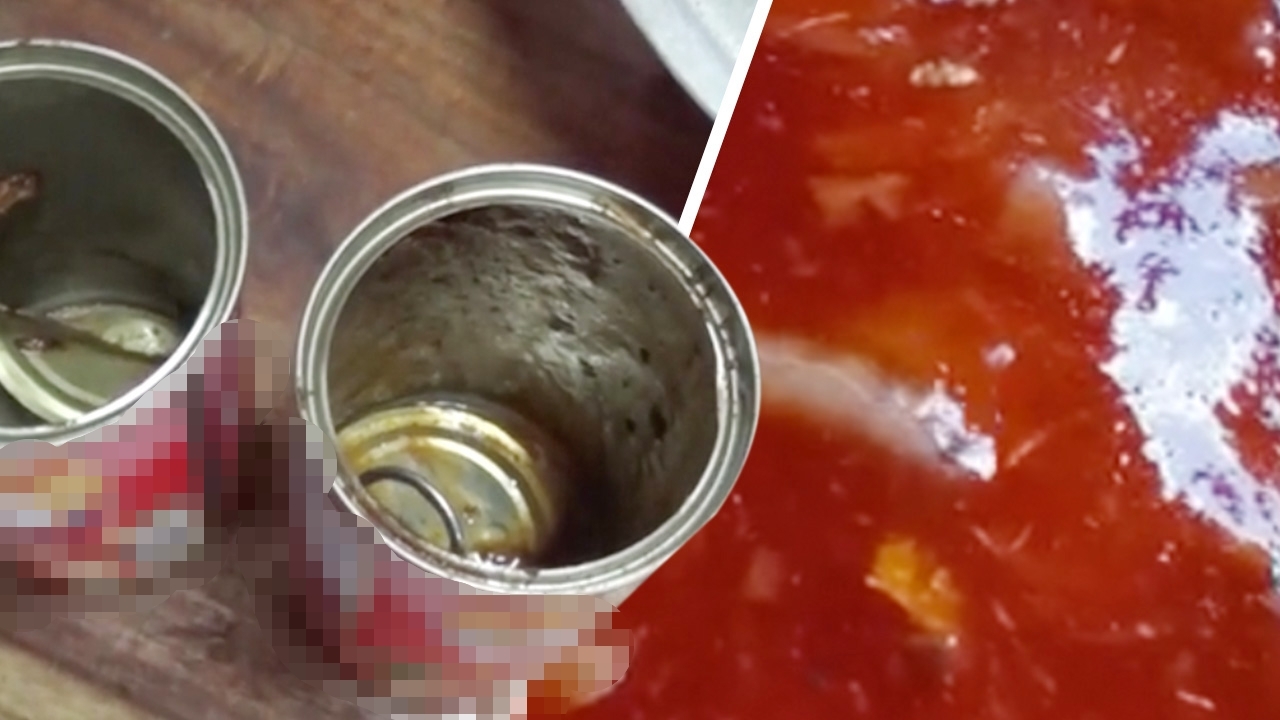 ชาวบ้านสตูลเจอหนอนในปลากระป๋อง ที่ได้รับแจกตอนช่วยเหลือโควิด-19 ระบาด