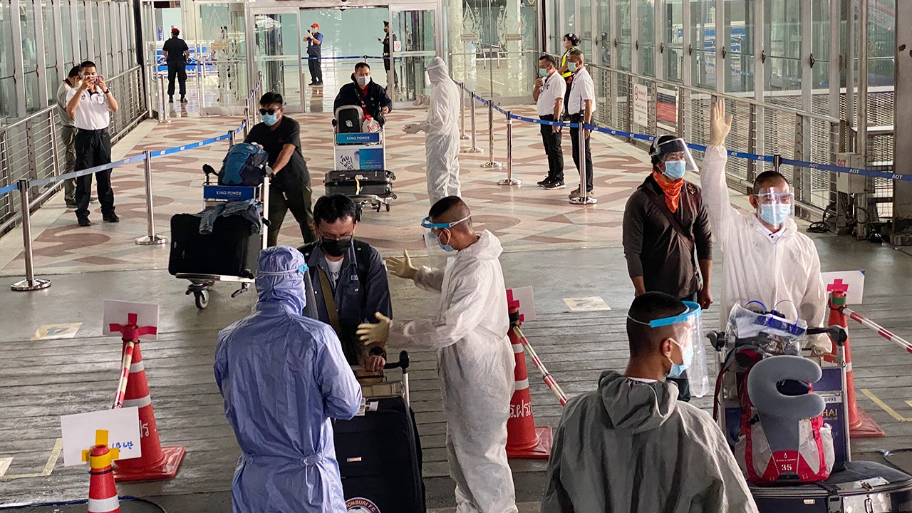 206 คนไทยจากประเทศเนเธอร์แลนด์ มาดากัสการ์ พบมีไข้สูง 1 ราย