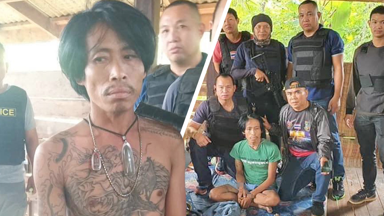 จับแล้ว "ไอ้นนท์" นักโทษแหกคุกสว่างแดนดิน รายสุดท้าย จนมุมที่บึงกาฬ