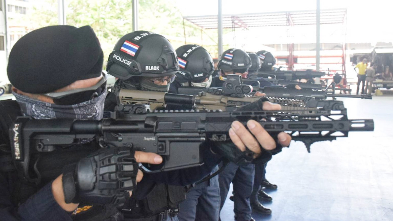 ตำรวจนครบาล เปิดคอร์สอบรมยุทธวิธี เหตุวิกฤติมือปืนกราดยิง