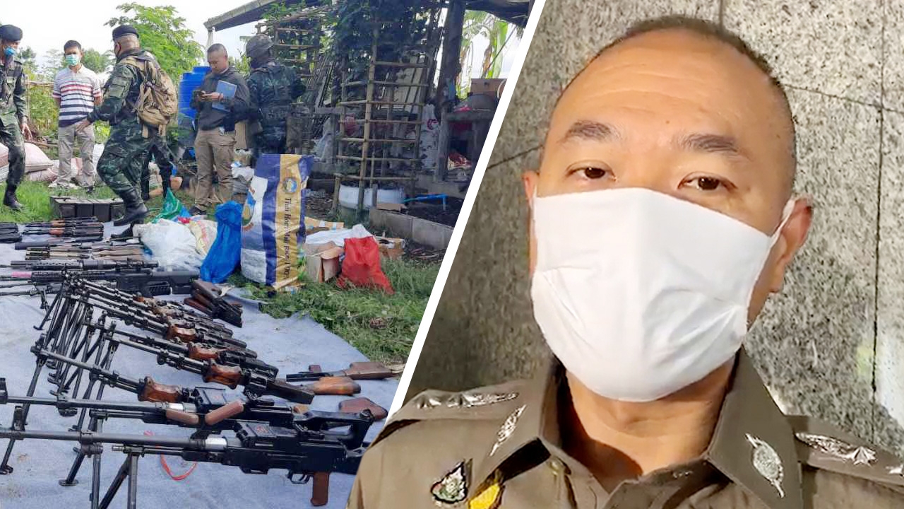 เปล่าจัดฉากจับอาวุธสงคราม ตร.ยอมรับมีโอกาสนำเข้ามาในพื้นที่กรุงเทพฯ