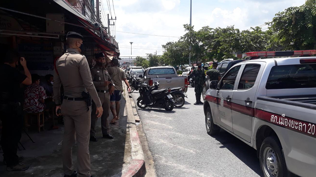 แจงทหารยิงปืนขึ้นฟ้า ย่านตลาดเก่ายะลา พบเครียด ป่วยซึมเศร้า ไม่ได้กินยา