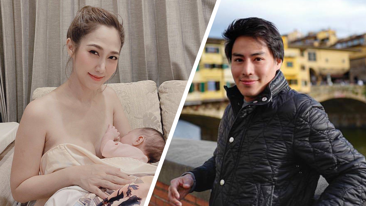 นาวิน ต้าร์ โพสต์อิจฉา น้องมาโก้ ดูดนมแม่ ชาวเน็ตแซวโตแล้วอย่าแย่งลูก