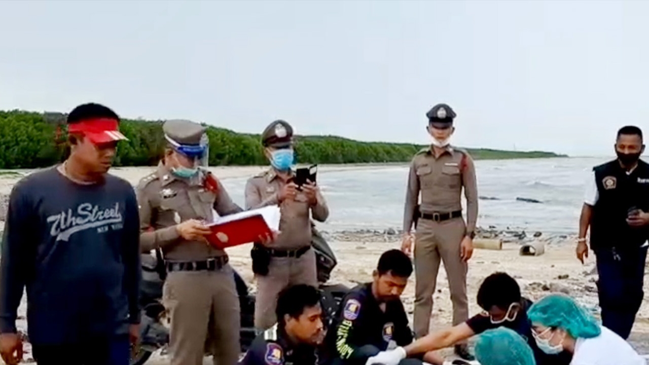 สลด รองนายก อบต.ไปตกปลา นำ้ขึ้นกลับไม่ทัน จมทะเลเพชรบุรีดับ