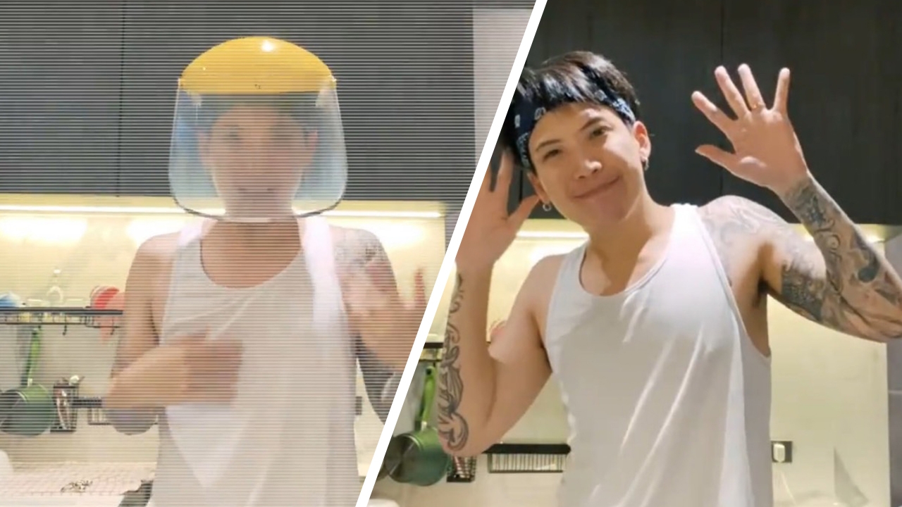 ป๊อก ภัสสรกรณ์ แปลงเพลงวิบวับเป็นโควิดติดยังว้า เนื้อหาโดนใจ (คลิป) 