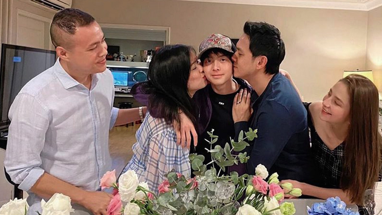 "โบ-ฟลุค" จอย 2 ครอบครัวเบิร์ธเดย์ "อชิ"