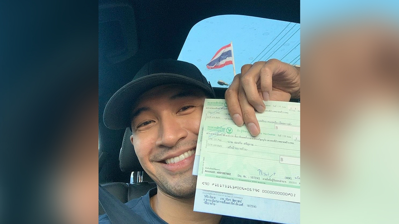 เกรท วรินทร เผยยอดเงินผู้ใจบุญ บริจาคซื้ออุปกรณ์ช่วยผู้ป่วยโควิด-19 