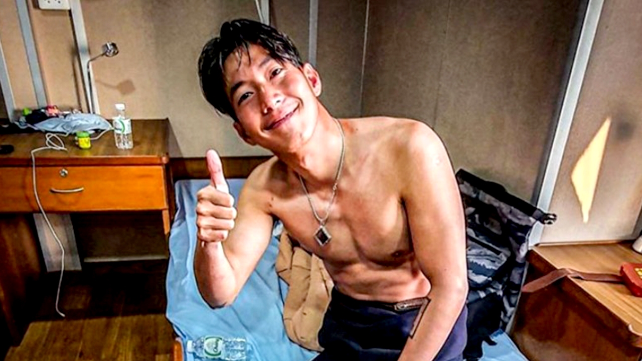 โตโน่ ภาคิน ว่ายน้ำข้ามเกาะวันที่ 2 ได้ยอดเงินบริจาคเกือบ 2 ล้าน 