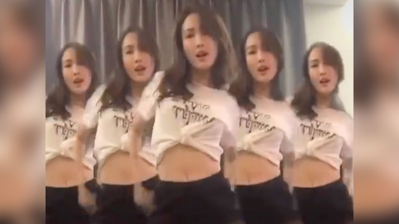 แซ่บไฟลุก แต้ว โชว์เต้นเอวพลิ้วโยกย้ายซ้ายขวา ถึงอยู่บ้านก็แซ่บได้