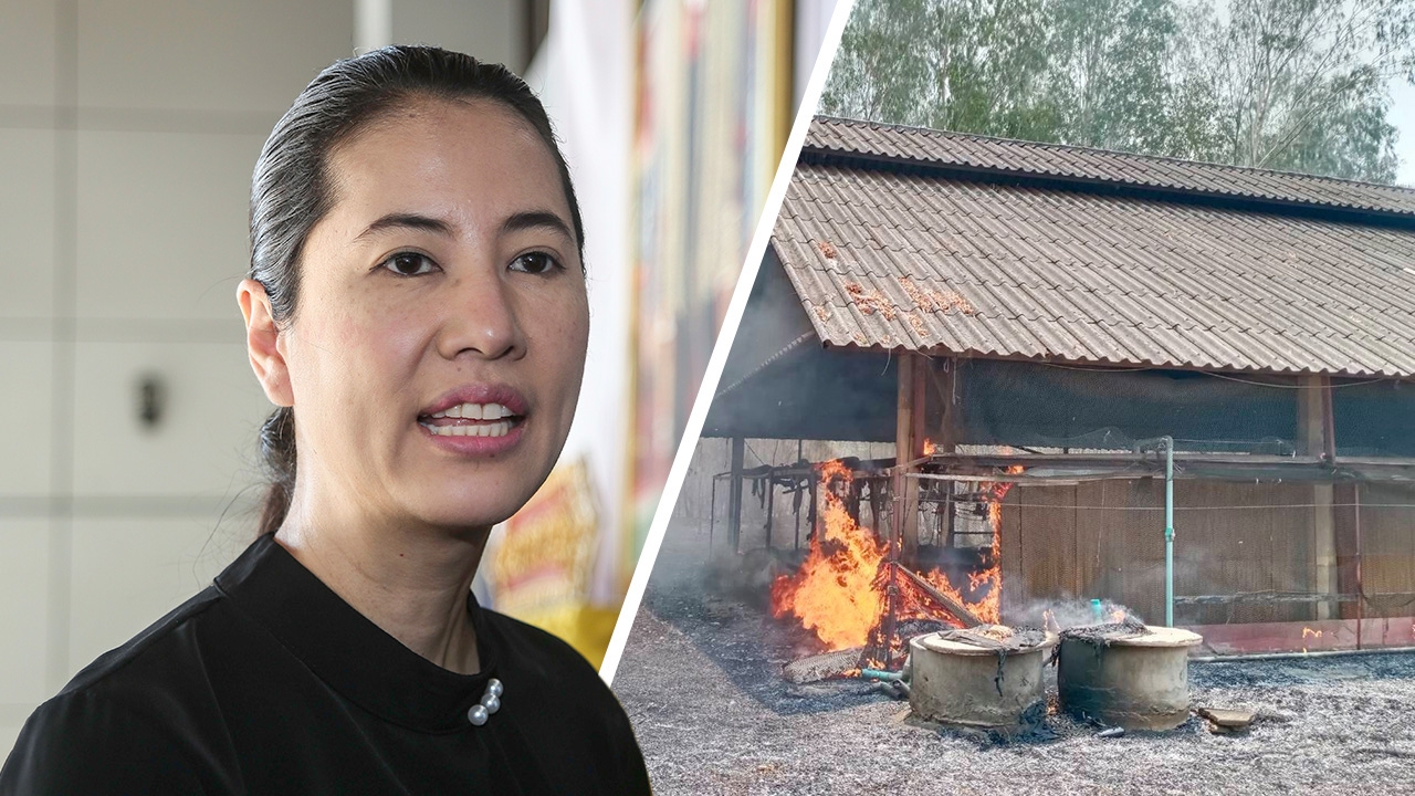 “ปารีณา” แจ้งความไฟไหม้ฟาร์มไก่ อ้างพยานพูดสอดคล้องกัน “ไม่ใช่ไฟป่า”