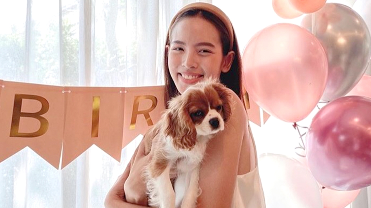 ณิชา ดีใจขั้นสุด โตโน่ ทำเซอร์ไพรส์ให้น้องหมา เป็นของขวัญวันเกิด