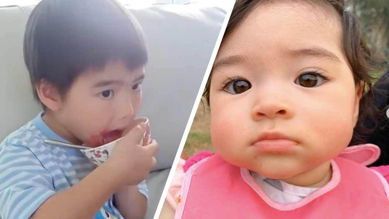 เอ็นดู แมทธิว-ลีเดีย เผยภาพ น้องดีแลน-เดมี่ ในวันที่พ่อแม่ไม่อยู่บ้าน