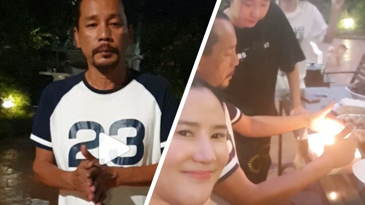 เท่ง เถิดเทิง ฉลองวันเกิด 54 ปีกับลูกเมีย ขอพรสิ่งที่คนไทยทั้งชาติหวัง