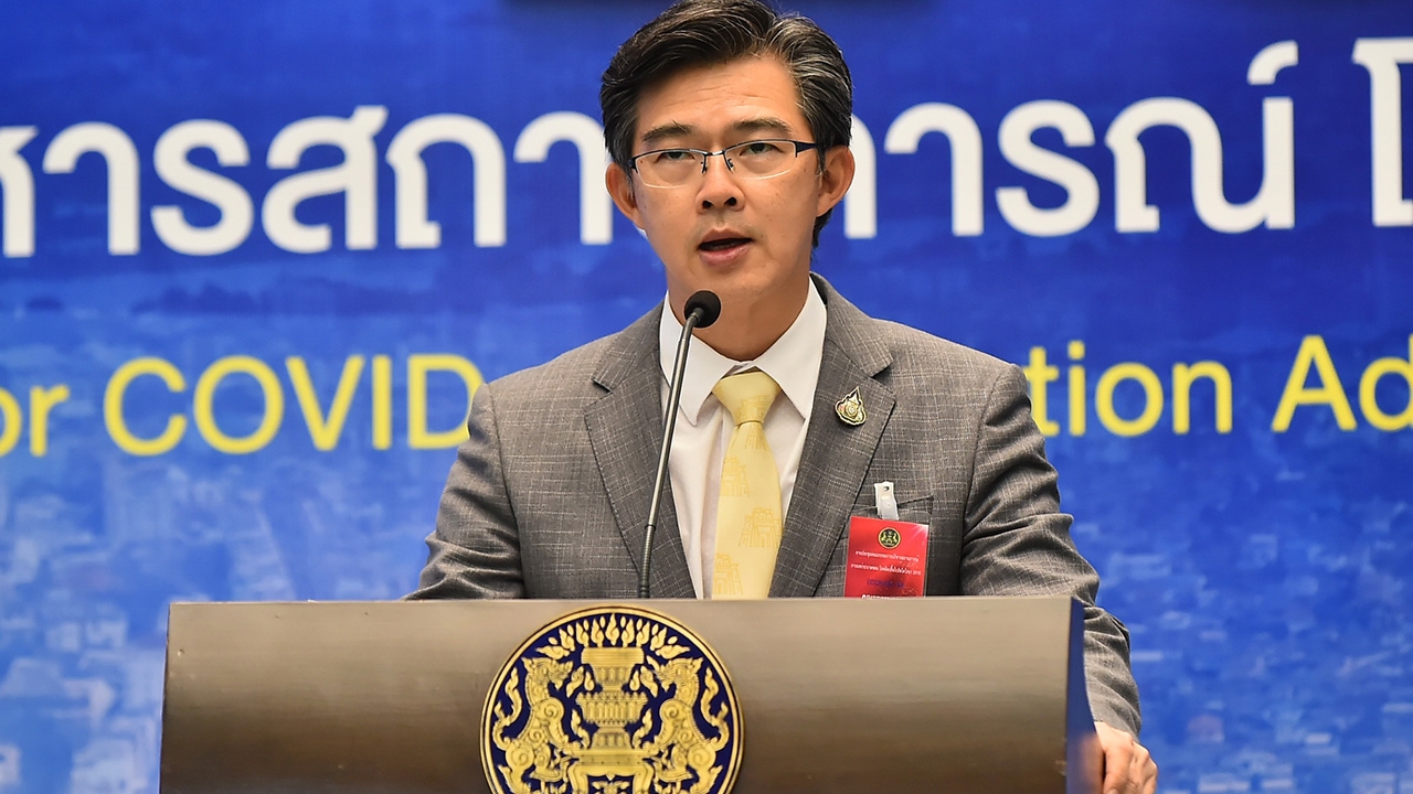 ศบค. แถลงจำนวนผู้ป่วยโควิด-19 ล่าสุด ลดลงจากเดิม เส้นทางผู้ป่วยใหม่