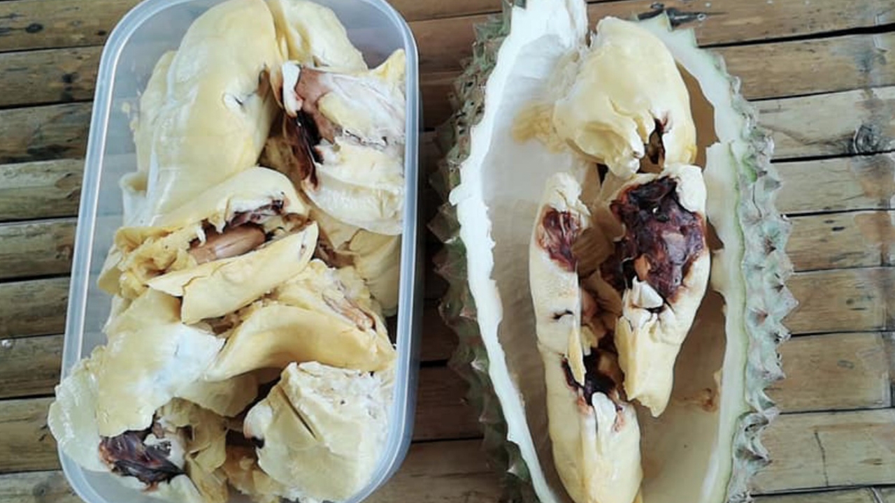 พ่อค้าโต้ขาย "ทุเรียนเน่า" ชี้เป็นเนื้อเต่าเผา กินได้ ยินดีรับเปลี่ยน