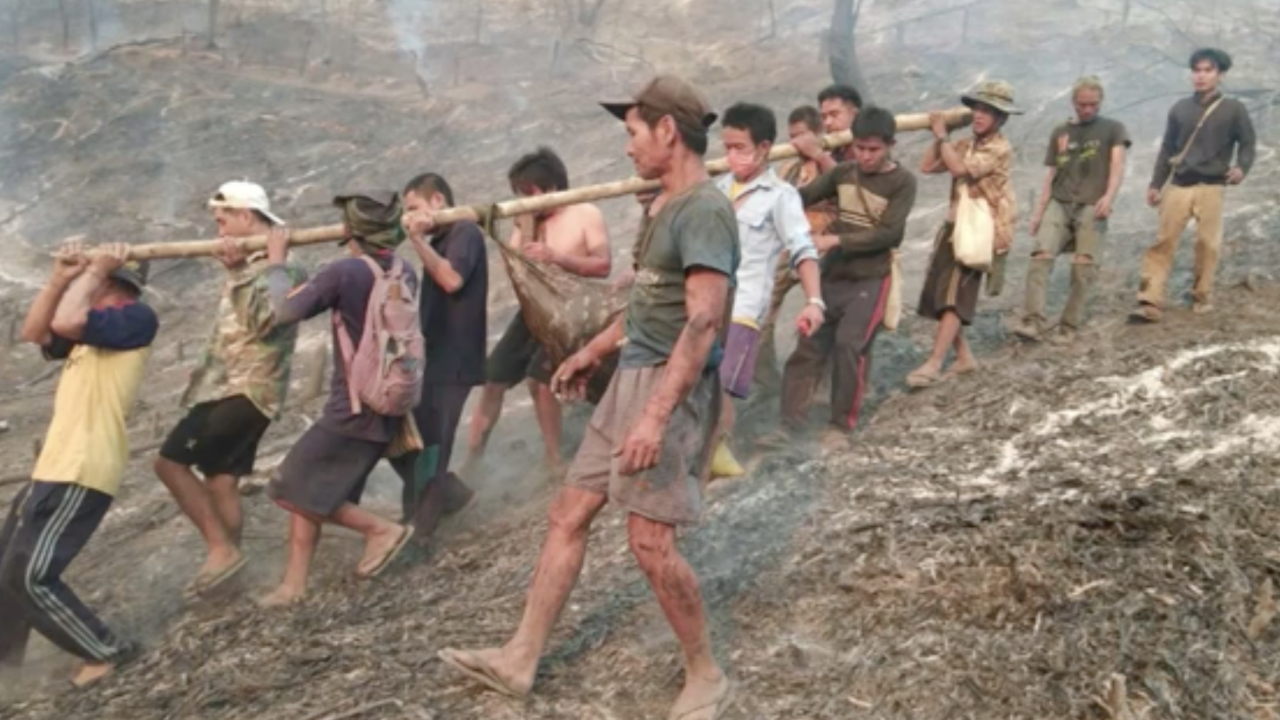 สลด อาสาดับไฟป่าเสียชีวิตรายที่ 6 หนุ่มสบเมย โดนคลอกพร้อมเมีย