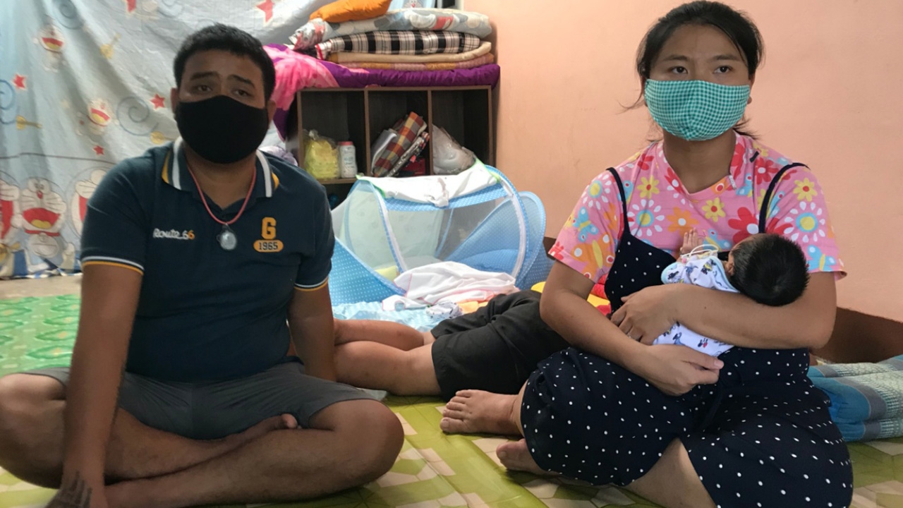 โควิดทำเดือดร้อน คนขับรถรับพระตกงาน เมียเพิ่งคลอด ถูกไล่จากห้องเช่า