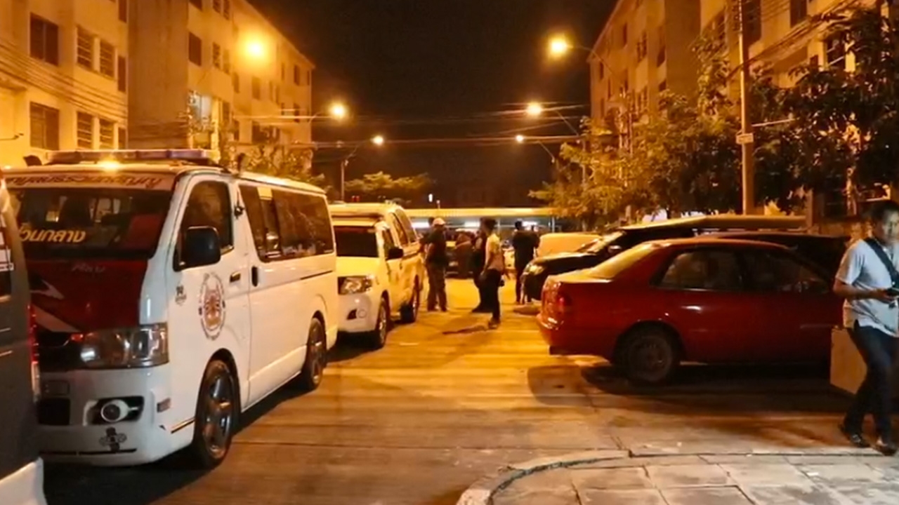 ปืนจ่อหัวเพื่อนให้แชตลวงโจ๋ 20 ออกมายิงดับคาแฟลตเอื้ออาทรสายไหม