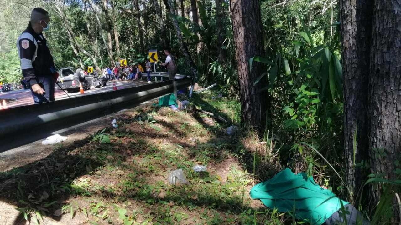 เผยนายกหลักหก รถคว่ำ 5 ศพ ขับขึ้นอินทนนท์ทุกปี ไหว้เจ้าแม่ดารารัศมี