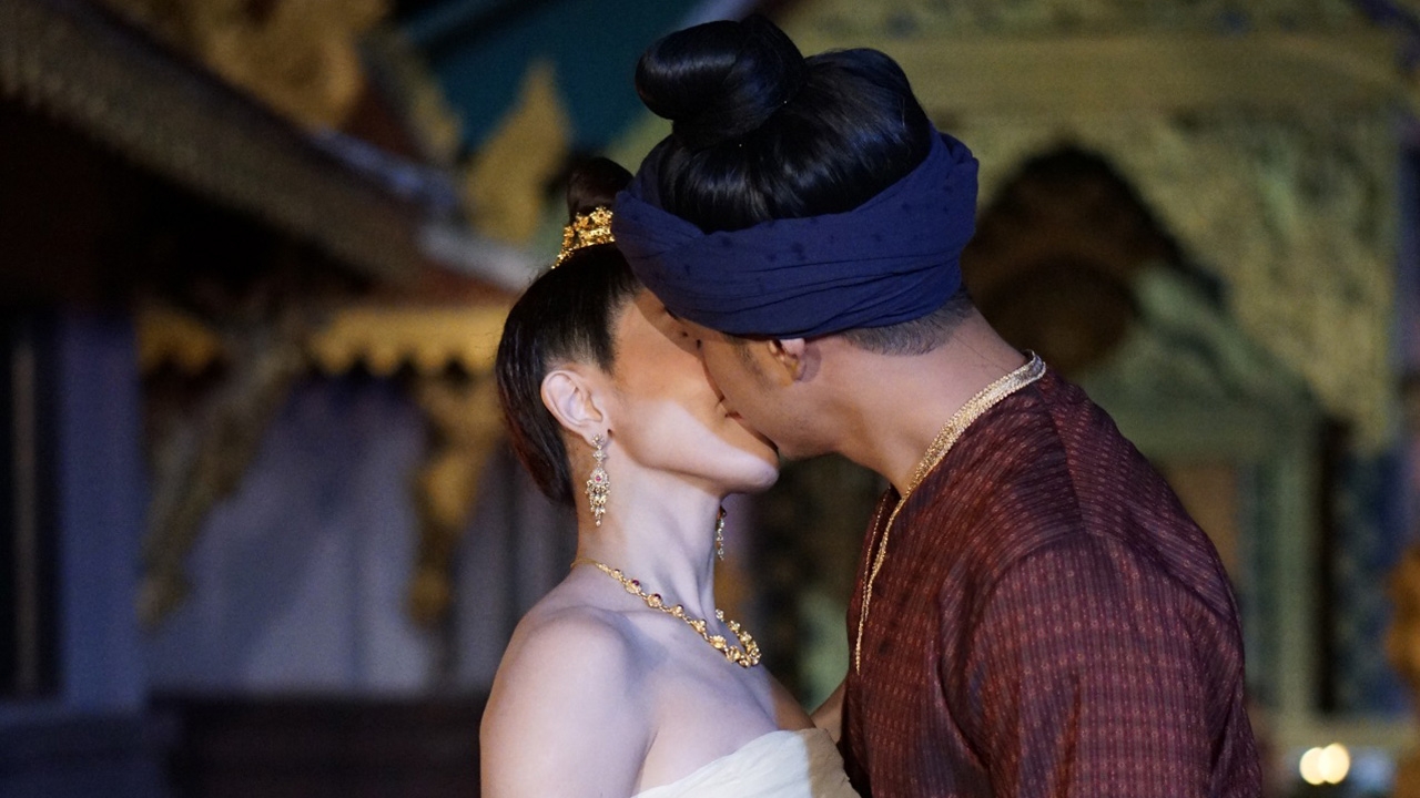 "พิงกี้" ตบ "อาร์ต" หน้าสั่น เจอจับจูบเย้ยจันทร์ ใน "ขุมทรัพย์ลำโขง"