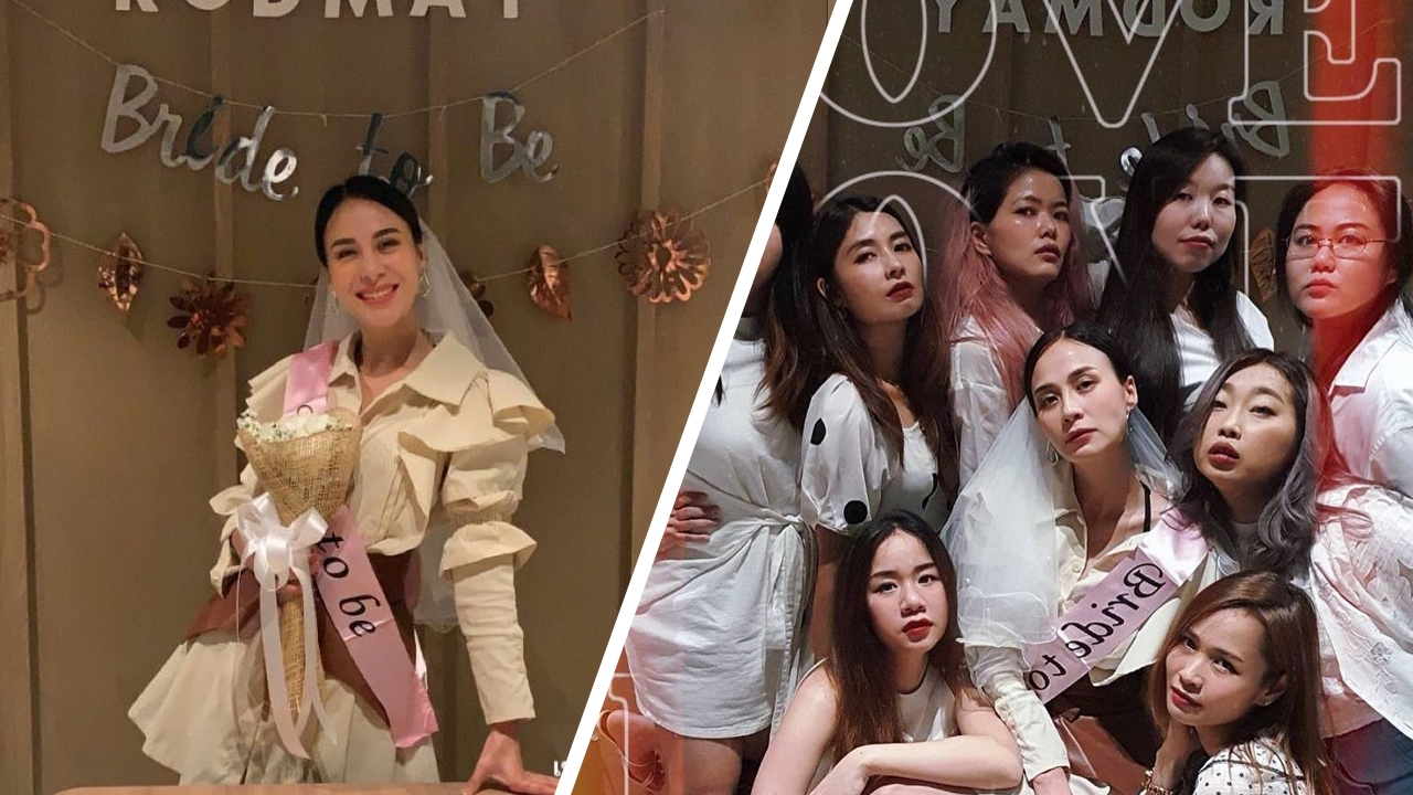 ภาพงานปาร์ตี้สละโสด รถเมล์ คะนึงนิจ บรรยากาศอบอุ่นเรียบง่าย (คลิป)