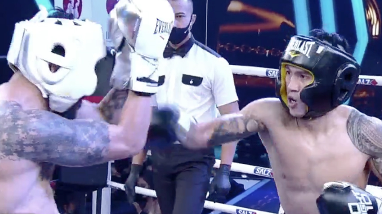 ลีซอ ธีรเทพ ชนะ เจ๋ง บิ๊กแอส หลังเข้าแลกหมัดใส่กันอย่างดุเดือด