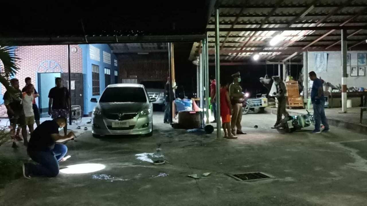 อริบุกยิง เจ้าของคาร์แคร์ที่ท่ายางดับคาร้าน มือปืนโดนตีหัวสาหัส 