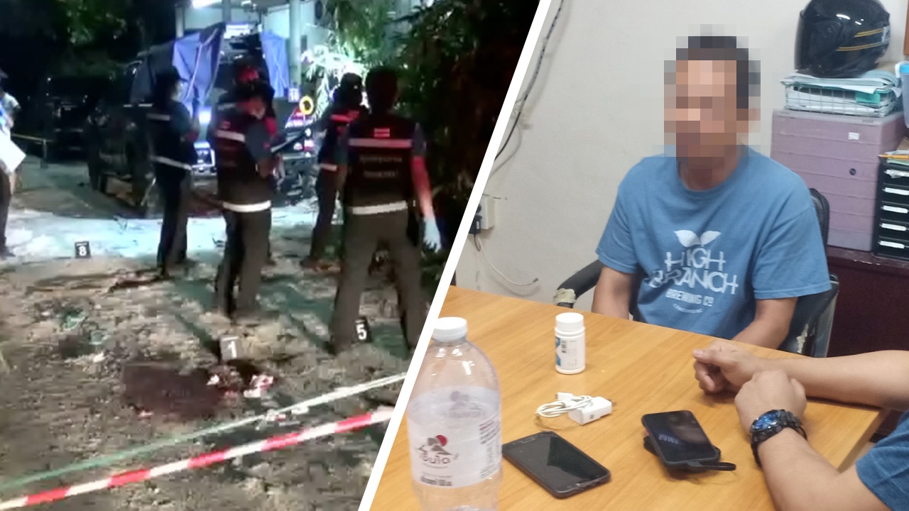 เรื่องหมาเห่าเสียงดัง เป็นเหตุ 9 มม.รัวฆ่าผัวเมียบ้านตรงข้ามดับ 2 ศพ