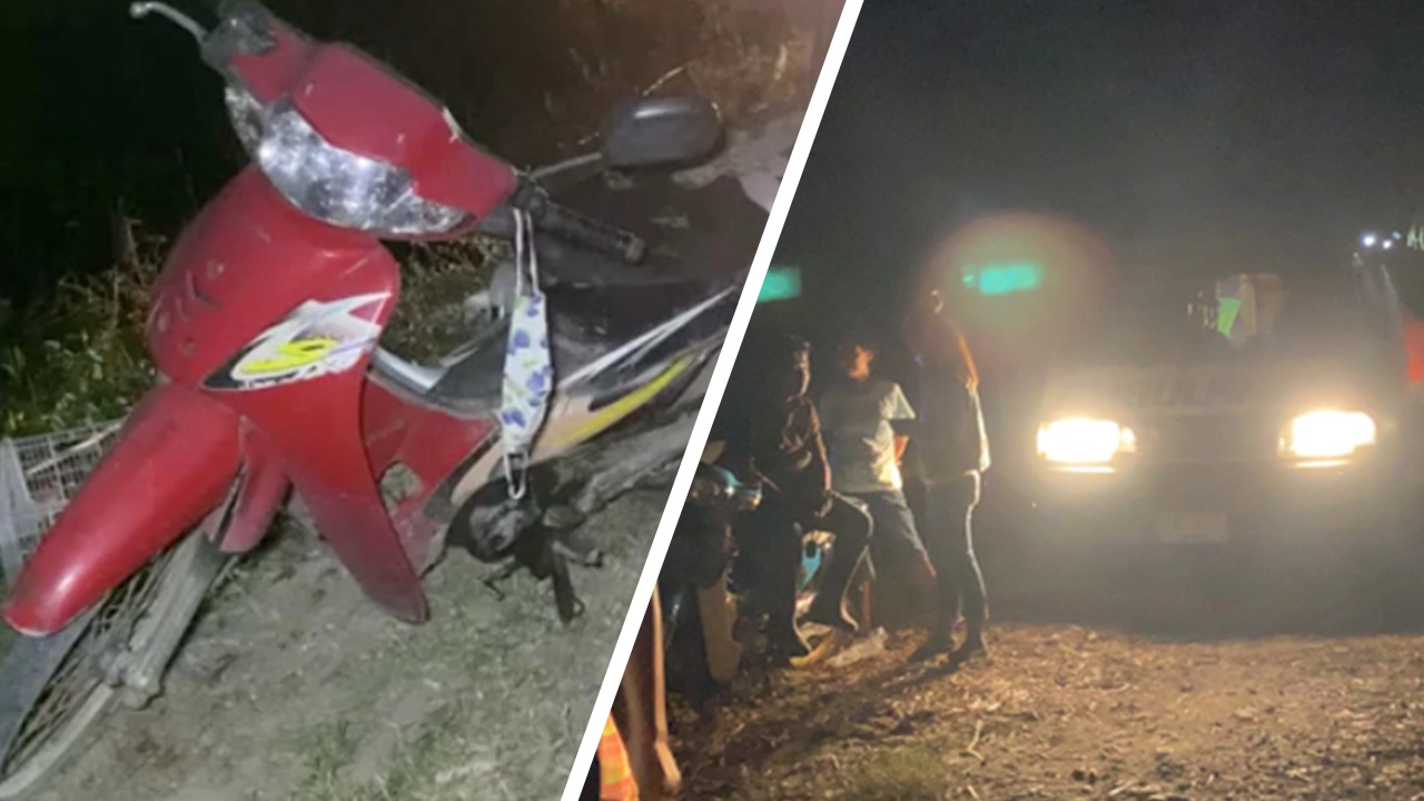 กลับไม่ถึงบ้าน หนุ่มกรมทางหลวงชนบท ขี่จยย.ตกบ่อน้ำลึก 2 เมตร ดับสลด